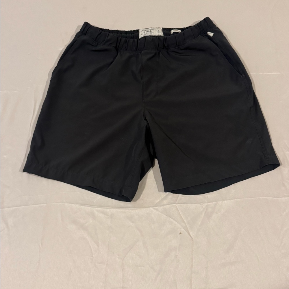 Abercrombie & Fitch Men’s Black Stretch Shorts Size S Elastic Waist